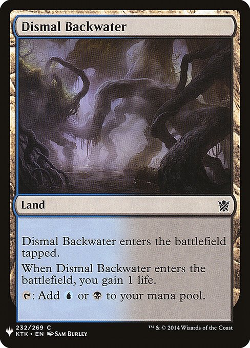 Dismal Backwater [Mystery Booster #1663] (KTK-C)