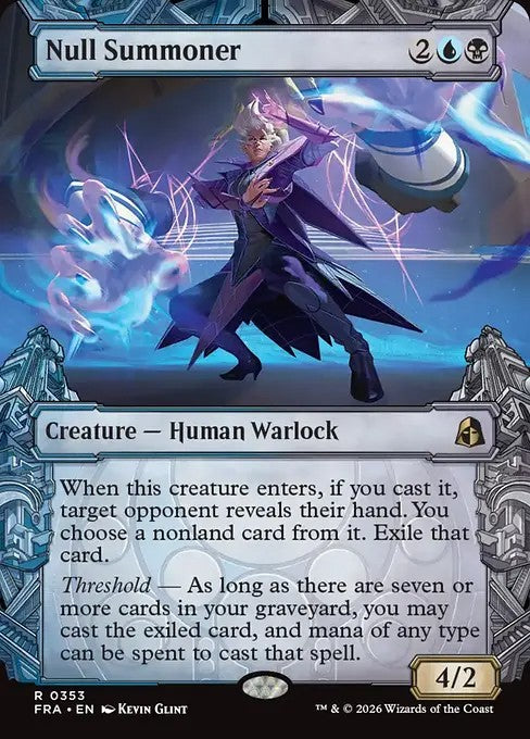 Null Summoner [ #0353 Showcase Sculptor's Stronghold ] (FRA-R)