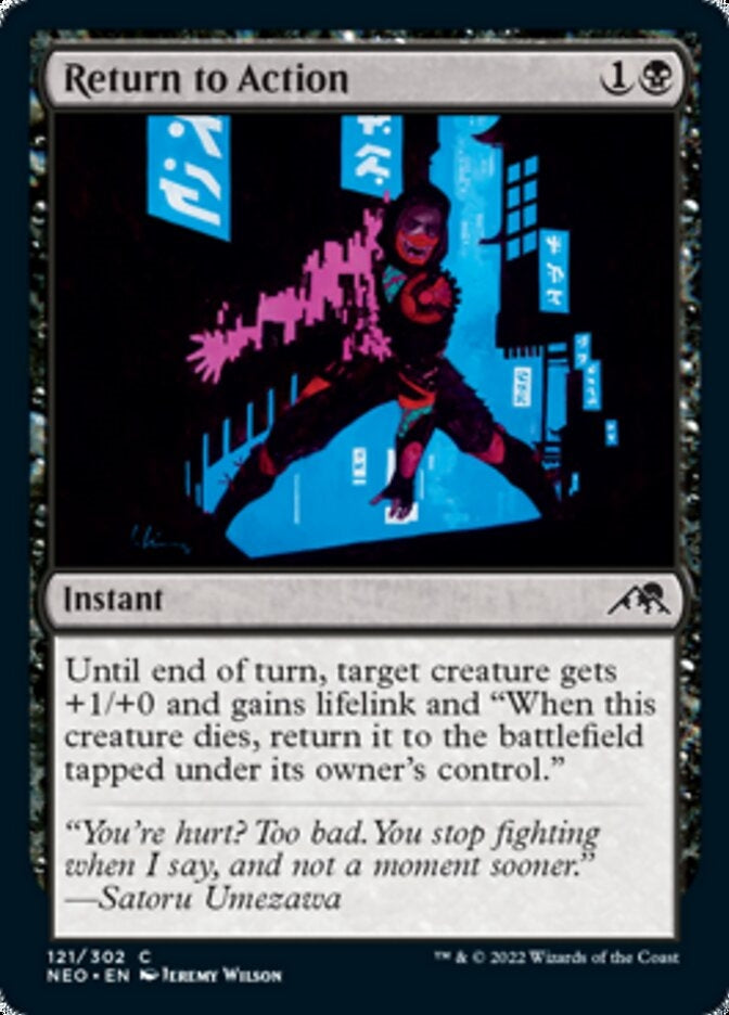 Return to Action [ #121/302 ] (NEO-C)