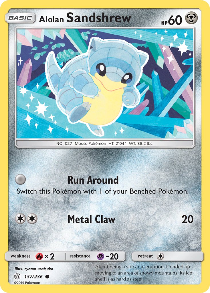 Alolan Sandshrew - 137/236 (CEC) Common - Near Mint
