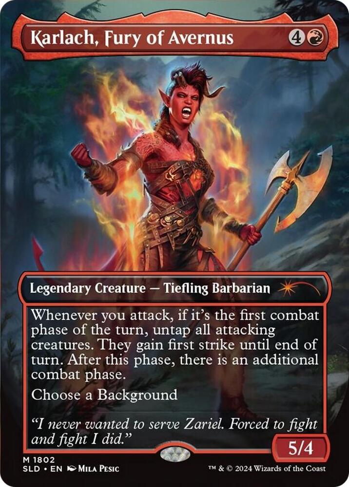 Karlach, Fury of Avernus [#1802] (SLD-M)