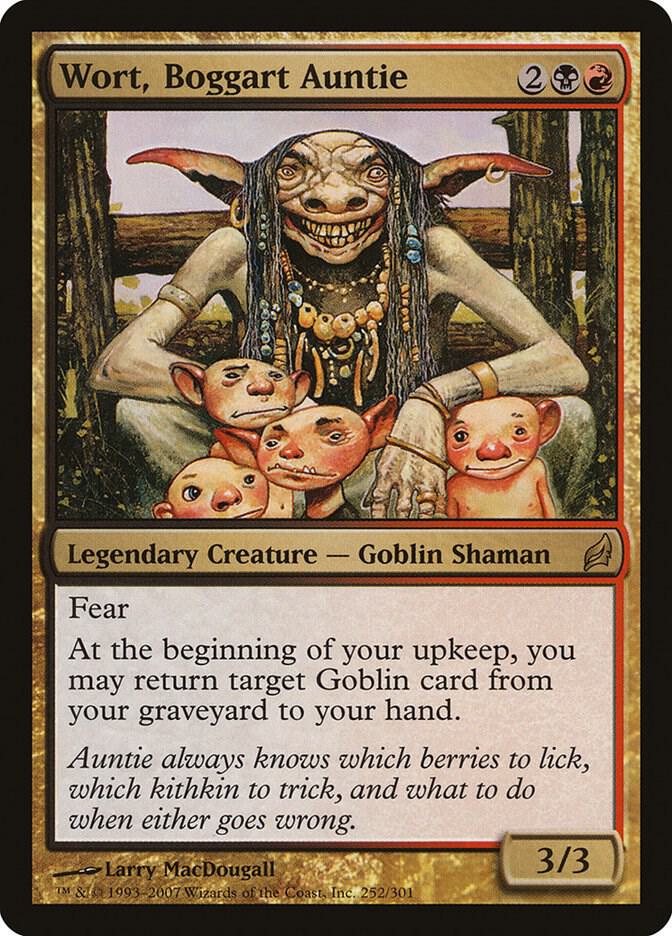 Wort, Boggart Auntie (LRW-R) Moderate Play