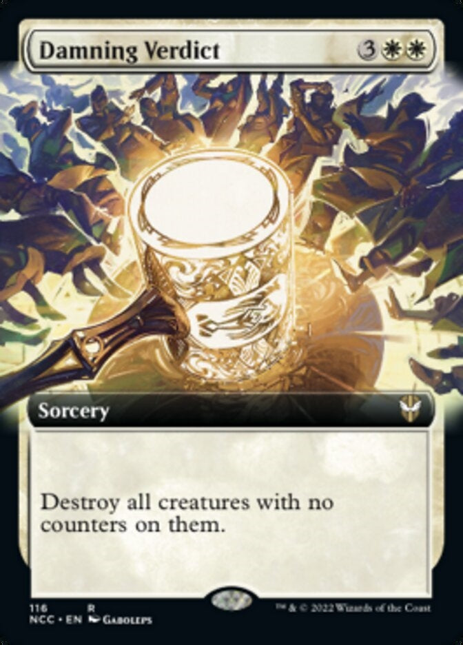 Damning Verdict [ #0116 Extended Art ] (NCC-R)