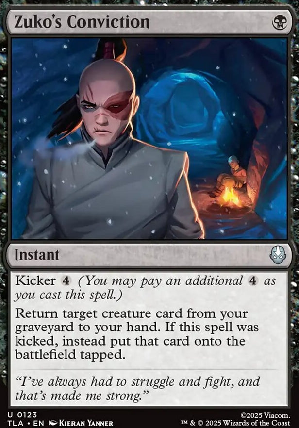 Zuko's Conviction [ #0123 ] (TLA-U)