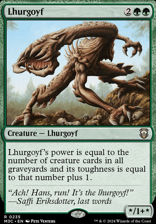Lhurgoyf [#0235 Ripple Foil] (M3C-R)
