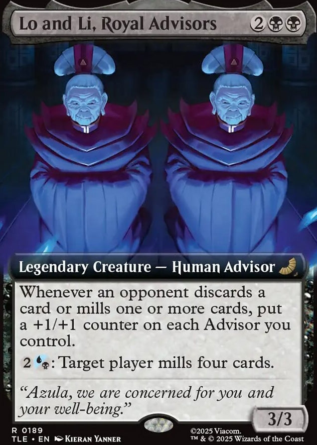 Lo and Li, Royal Advisors [ #0189 Extended Art ] (TLE-R)