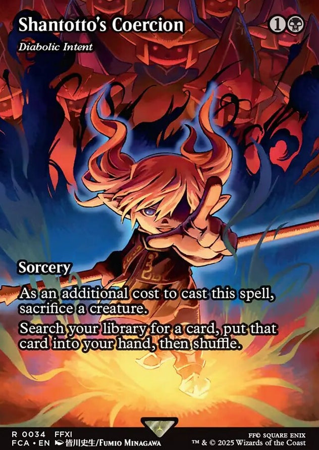 Shantotto's Coercion - Diabolic Intent [ #0034 Showcase ] (FCA-R)
