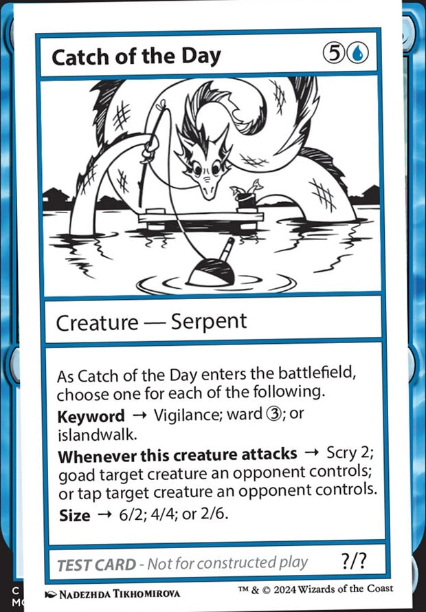 Catch of the Day [#0292 Playtest] (MB2-R)