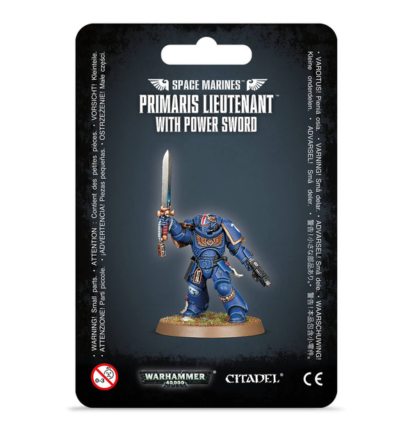 40K: Adeptus Astartes: Space Marines - Primaris Lieutenant with Power Sword