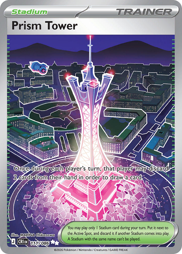 Prism Tower - 111/086 (CRI) Ultra Rare