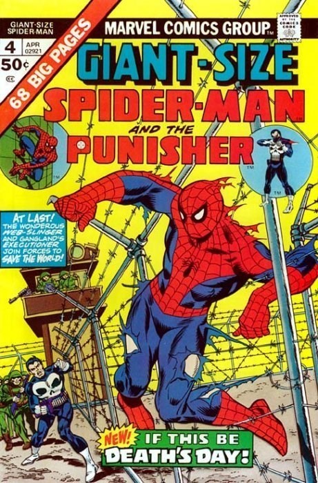 GIANT-SIZE SPIDER-MAN (1974 Series) #4 (6.0) 3rd App Punisher - 1st App Moses Magnum