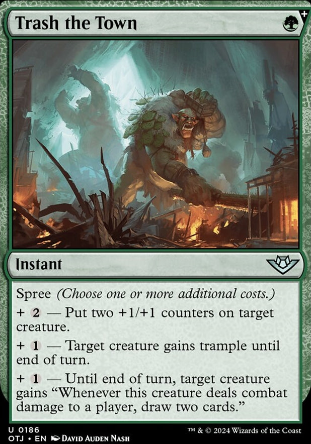 Trash the Town [#0186] (OTJ-U)