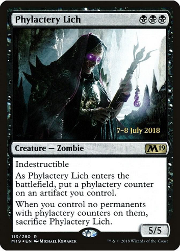 Phylactery Lich (M19-R-PRE)
