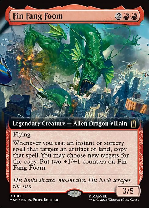 Fin Fang Foom [ #0411 Extended Art ] (MSH-R)