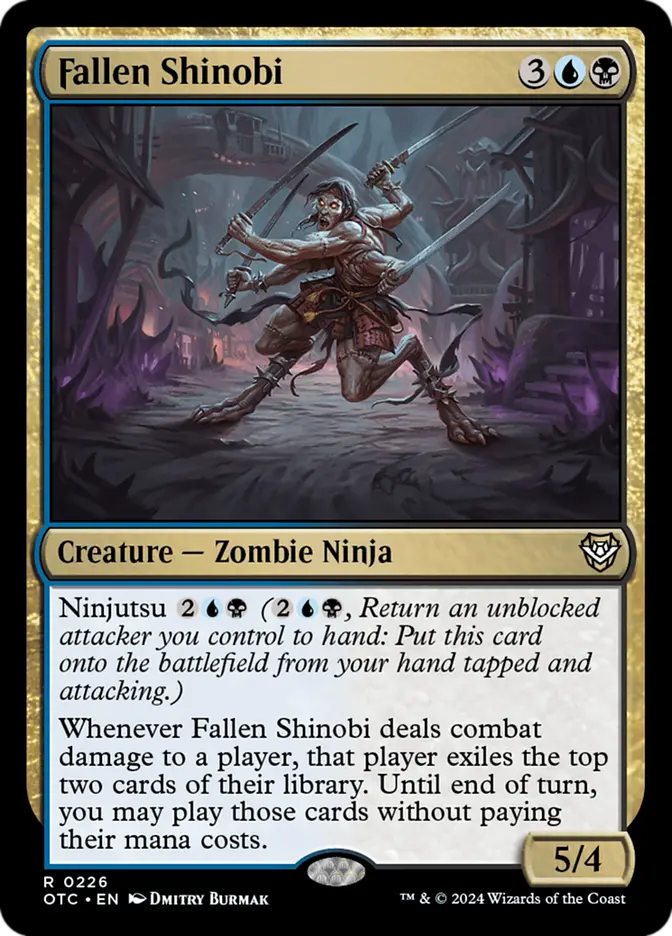 Fallen Shinobi [#0226] (OTC-R) Light Play