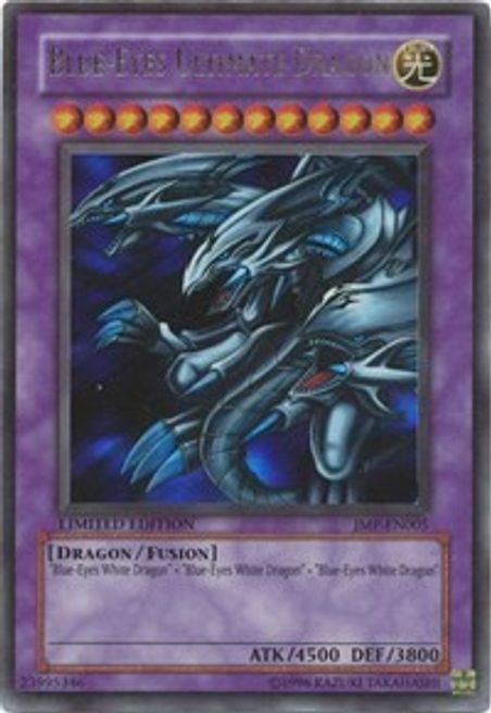 Blue-Eyes Ultimate Dragon (JMP-EN005) Ultra Rare Limited Edition