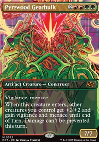 Pyrewood Gearhulk [ #0352 Borderless Graffiti Giants ] (DFT-M)
