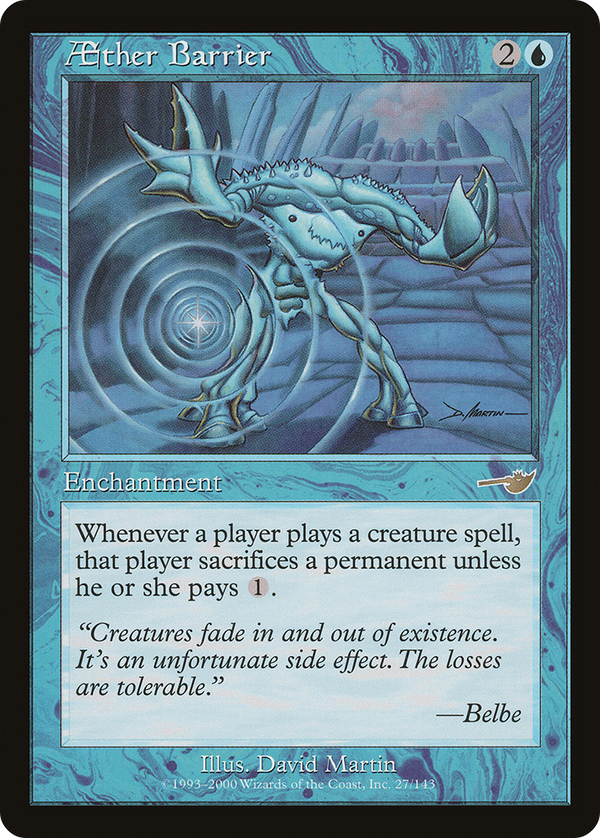 Aether Barrier (NEM-R-FOIL)