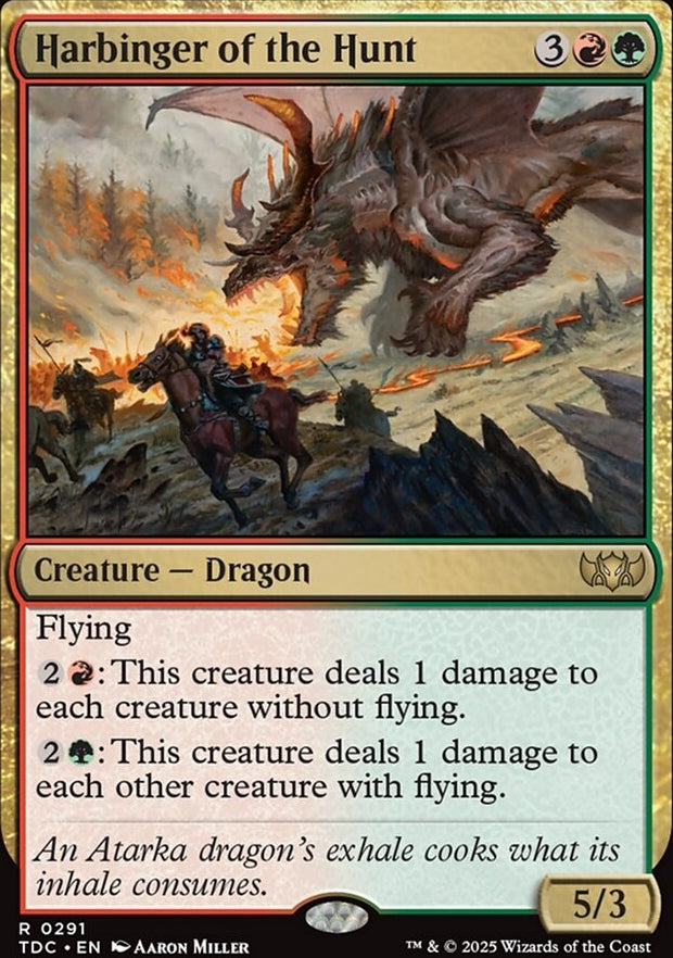 Harbinger of the Hunt [ #0291 ] (TDC-R)