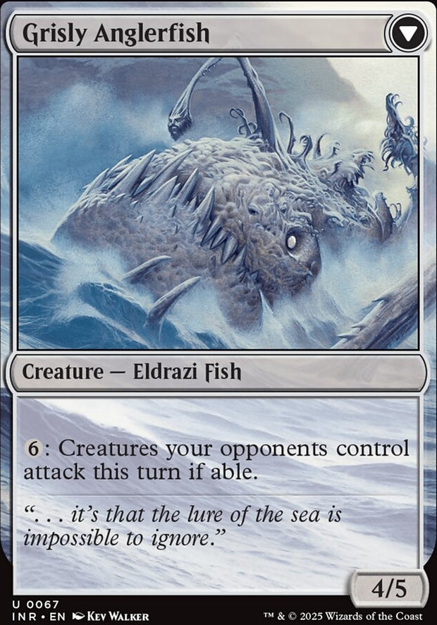 Grizzled Angler // Grisly Anglerfish [ #0067 ] (INR-U)