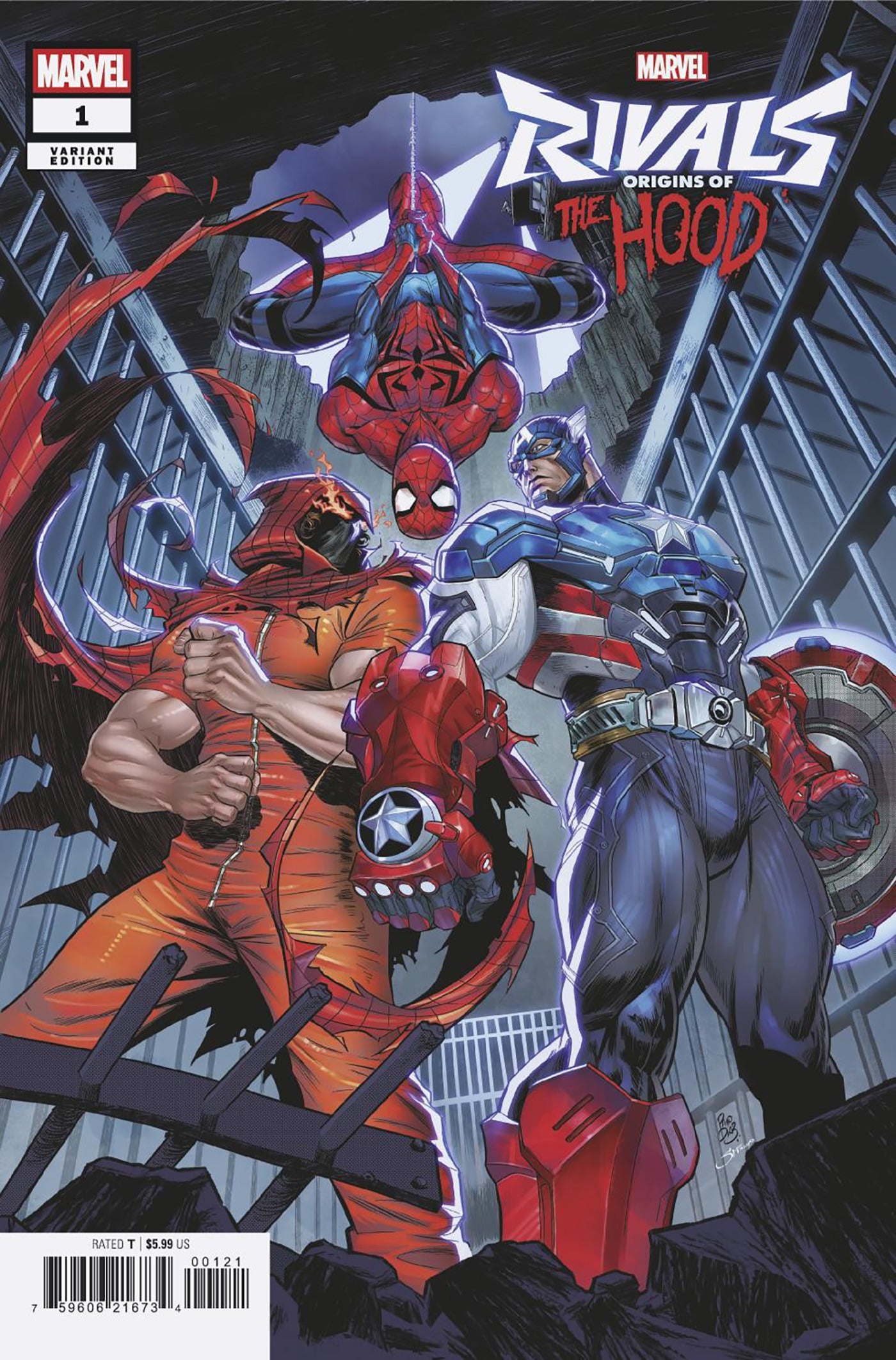 ORIGINS OF THE HOOD: MARVEL RIVALS #1 FEDERICO SABBATINI VARIANT