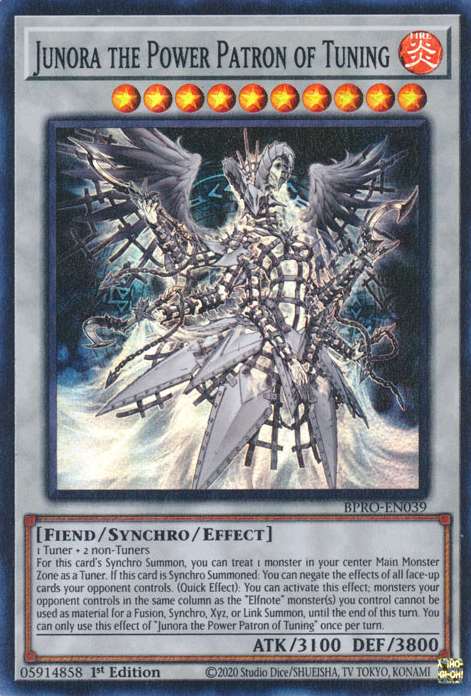 Junora the Power Patron of Tuning (BPRO-EN039)