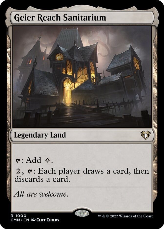 Geier Reach Sanitarium [#1000 Reprints] (CMM-R)