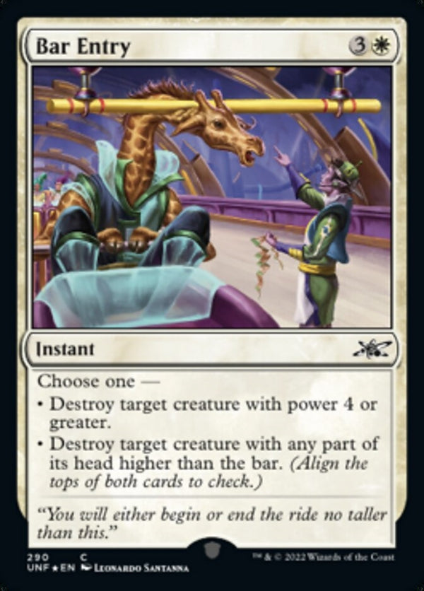 Bar Entry [#290 Galaxy Foil] (UNF-C)