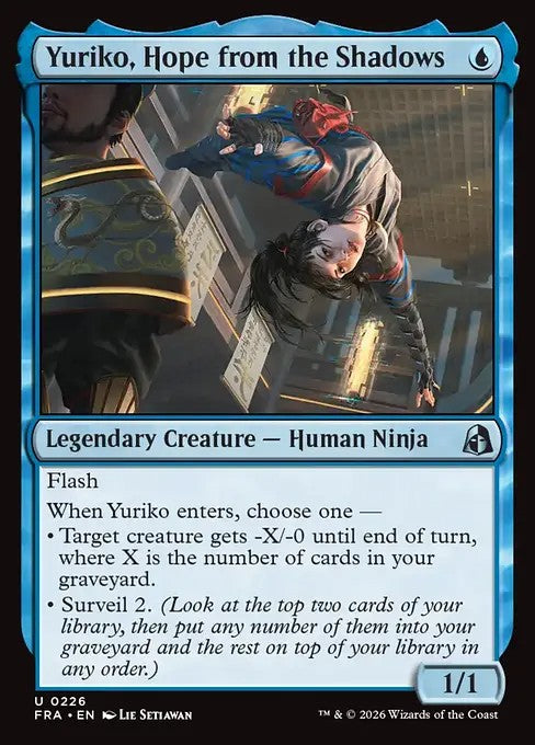 Yuriko, Hope from the Shadows [ #0226 ] (FRA-U)