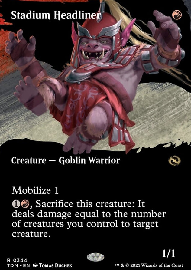 Stadium Headliner [ #0344 Borderless Clan ] (TDM-R)