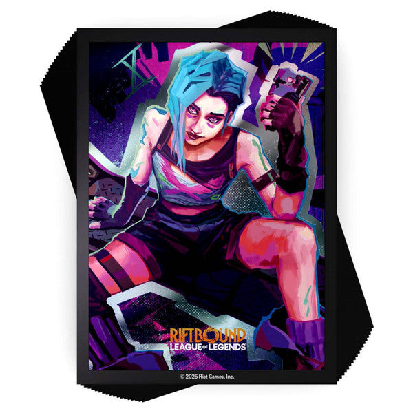 Riftbound: League of Legends TCG: Set 1 Origins - Sleeves: Jinx (100)