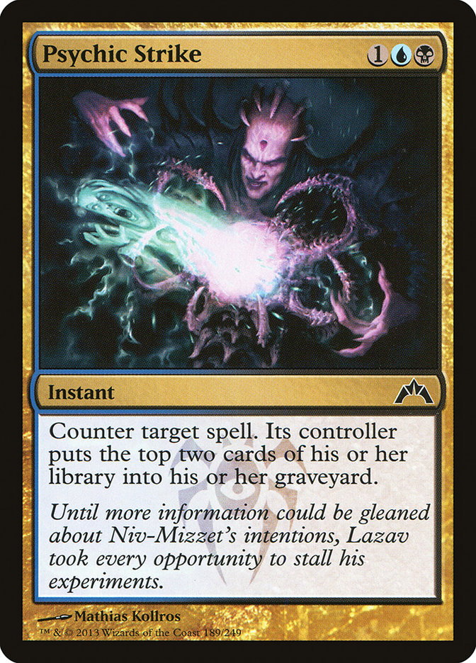 Psychic Strike (GTC-C-FOIL)