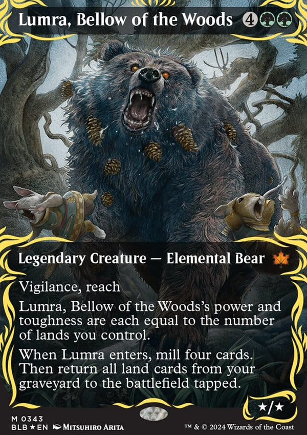 Lumra, Bellow of the Woods [#0343 Raised Foil] (BLB-M)