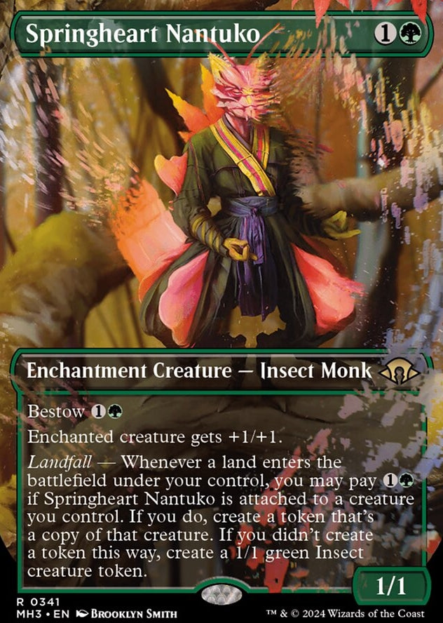 Springheart Nantuko [#0341 Borderless] (MH3-R-FOIL)