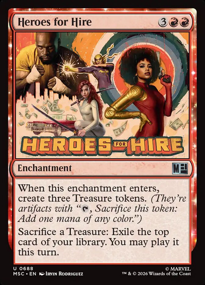 Heroes for Hire [ #0688 ] (MSC-U)