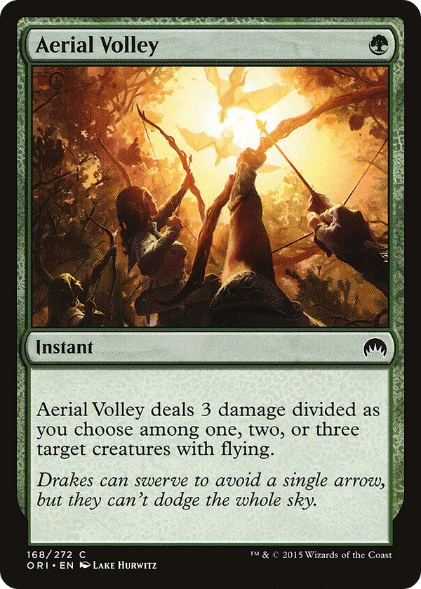 Aerial Volley (ORI-C-FOIL)