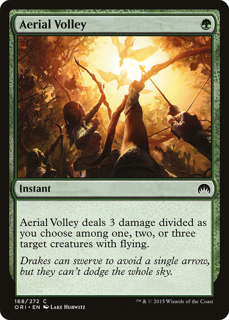 Aerial Volley (ORI-C-FOIL)