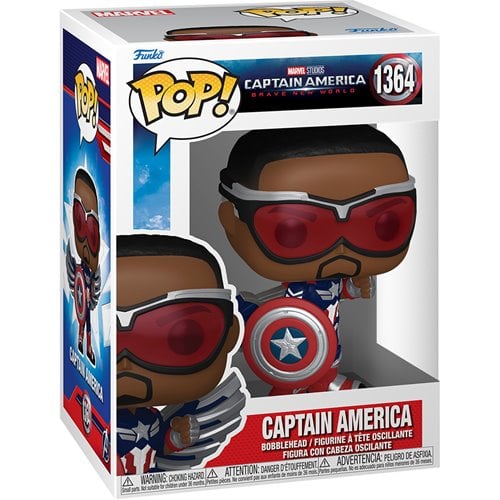 POP Figure: Marvel Captain America Brave New World #1364 - Captain America