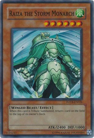 Raiza The Storm Monarch (FOTB-EN026) Super Rare - Unlimited