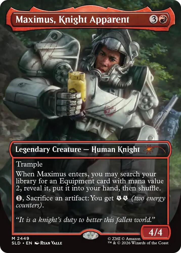 Maximus Knight Apparent [#2449] (SLD-R-FOIL)