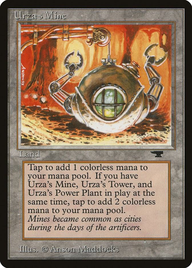 Urza's Mine [Sphere] (ATQ-C) Light Play
