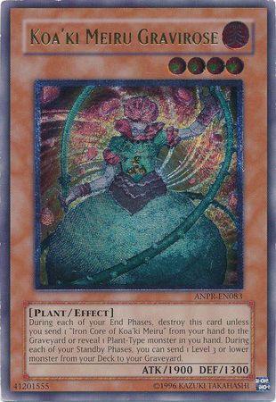 Koa'ki Meiru Gravirose (UTR) (ANPR-EN083) Ultimate Rare - Moderate Play Unlimited