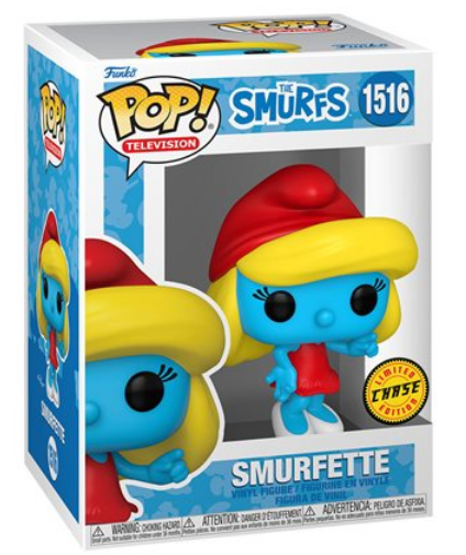 POP Figure: The Smurfs #1516 - Smurfette (Chase)