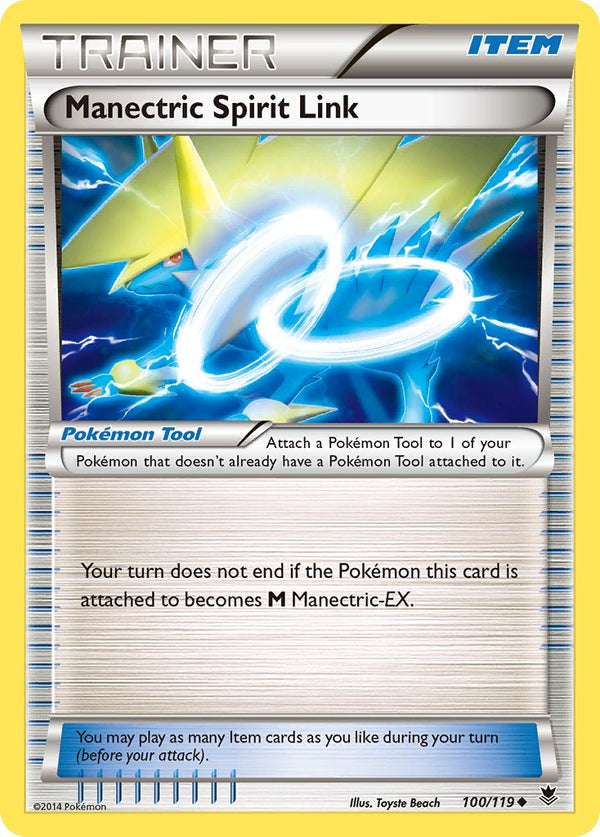 Manectric Spirit Link - 100/119 (PHF) Uncommon - Near Mint