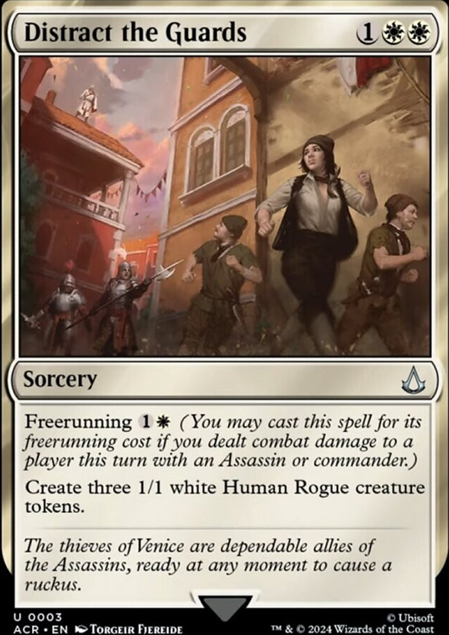 Distract the Guards [#0003] (ACR-U-FOIL)