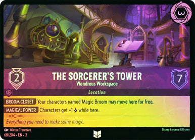 The Sorcerer's Tower - Wondrous Workspace (Into the Inklands 068/204) Uncommon - Near Mint Cold Foil