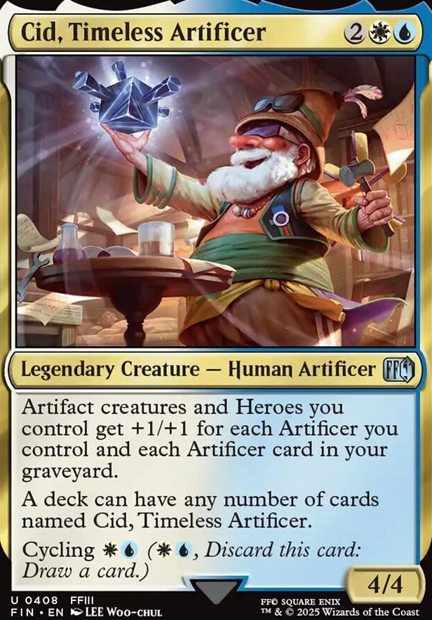 Cid, Timeless Artificer [ #0408 Alternate Art Cids ] (FIN-U)