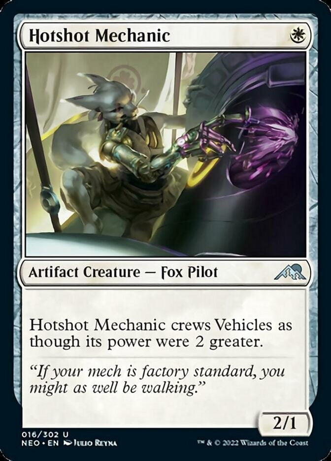 Hotshot Mechanic [ #016/302 ] (NEO-U)