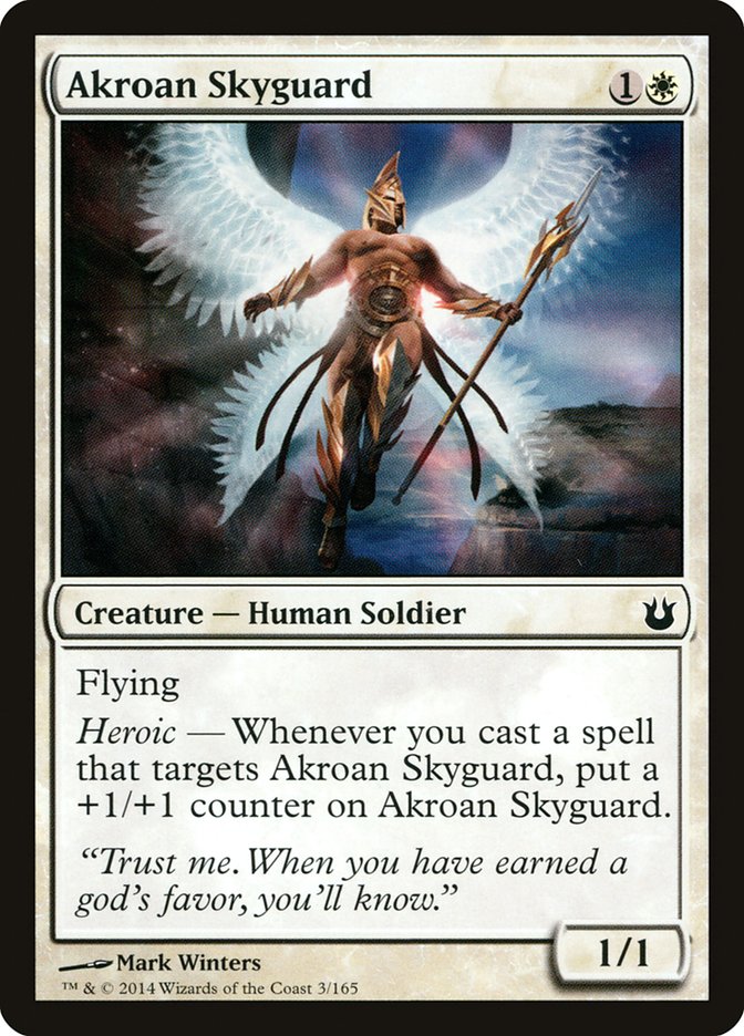 Akroan Skyguard (BNG-C-FOIL)