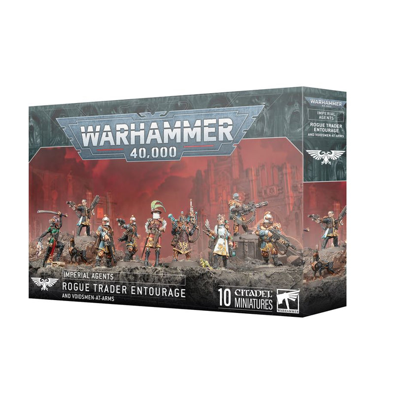 40K: Imperial Agents -  Rogue Trader Entourage & Voidsmen-at-arms (GW Direct)